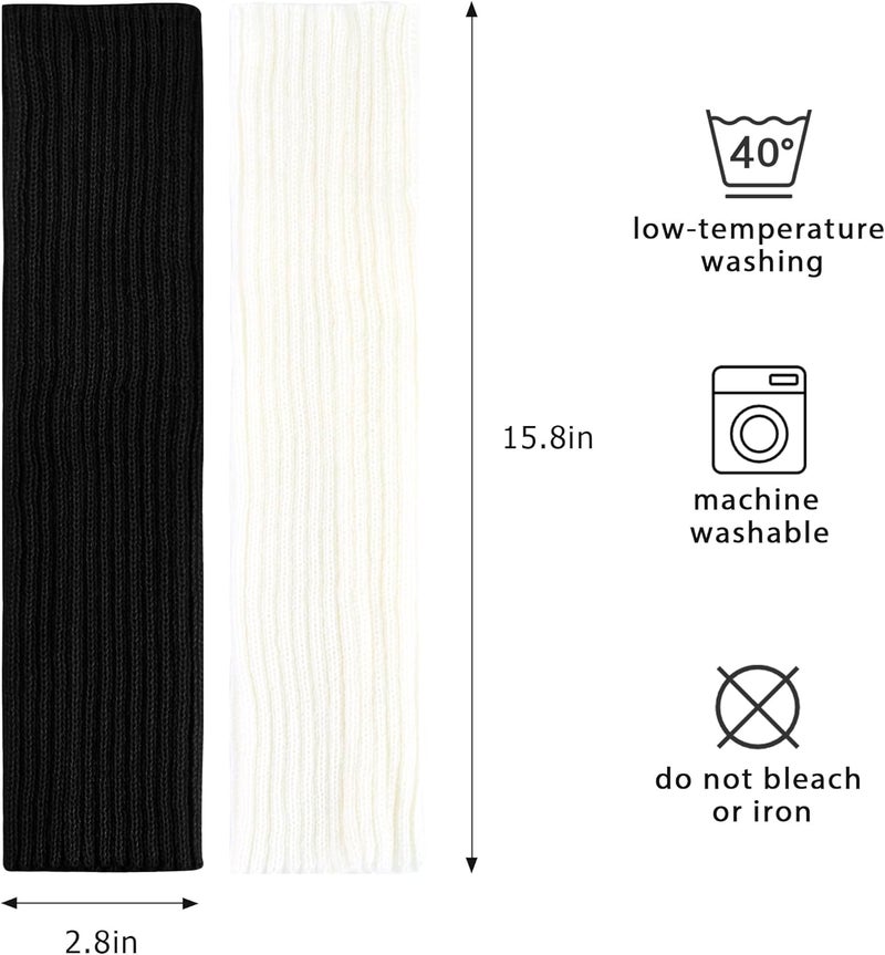 HEMOUR Leg Warmers for Women Girls Ribbed Knit, Fall Winter Gifts, Legwarmers Socks Y2K Fashion Yoga Ballet Dance Sports - Image 5